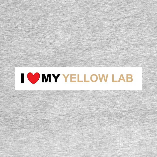 Labrador Retriever Yellow love by Wanderingangel